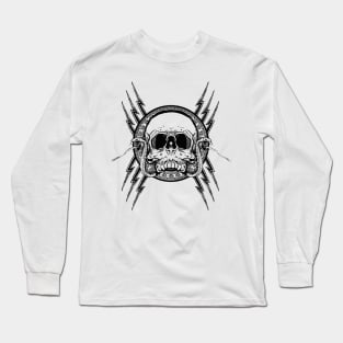 Gothic skull Long Sleeve T-Shirt